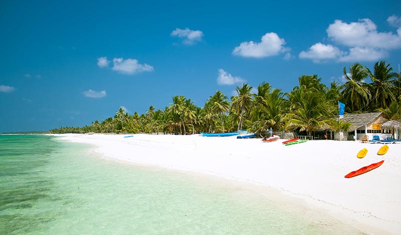 Lakshadweep  Blue Sea And Unspoiled Beaches